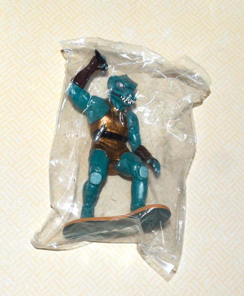NEW SEALED NIP 1991 STAR TREK 4" HAMILTON RUBBER FIGURE GORN STANDING PVC